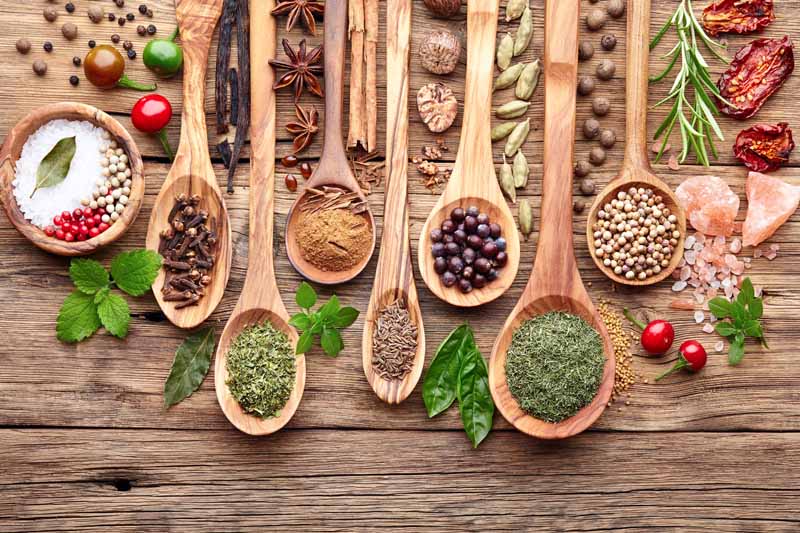 herbs, spices & seasonings