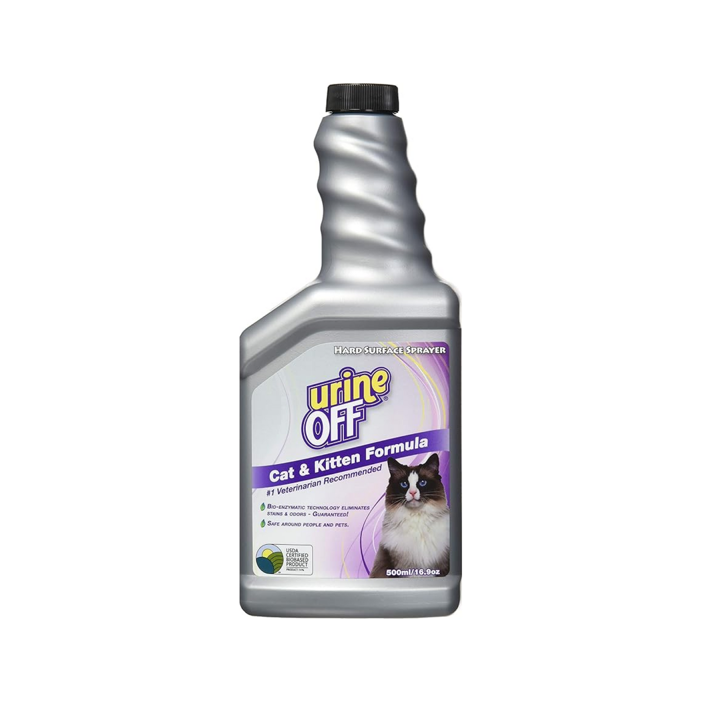 Odor and Stain Remover for Cats Sprayer Top 16.9oz