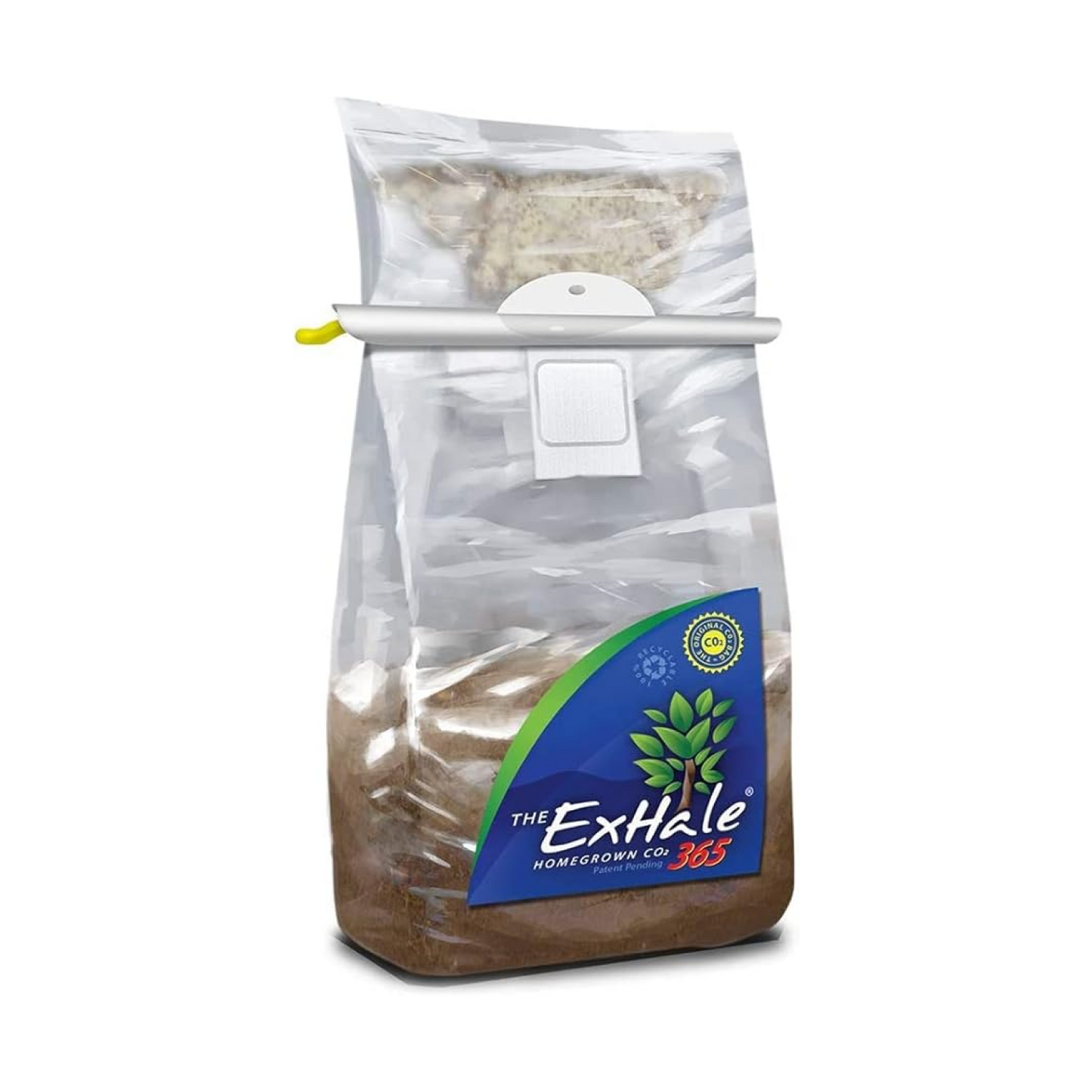 ExHale Homegrown CO2 365 - Self-Activated Bag for Grow Rooms & Tents