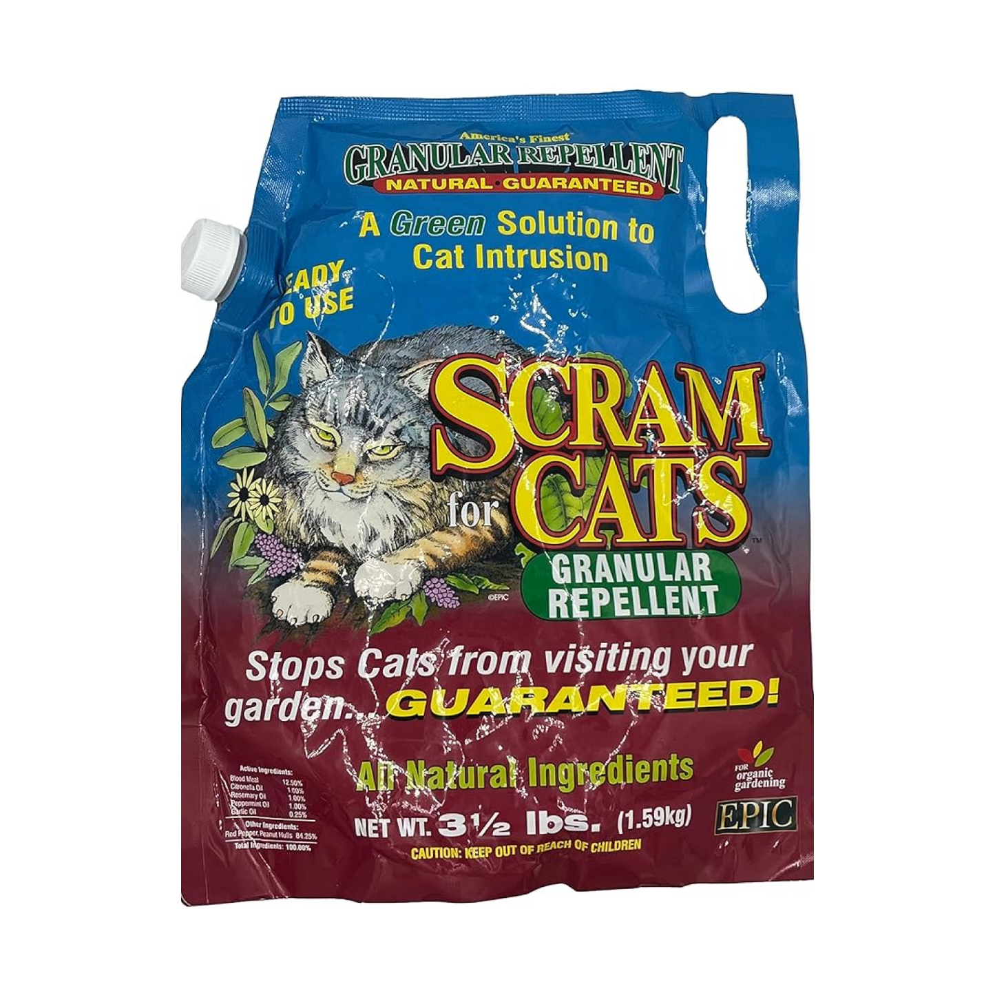 America's Finest Scram for Cats Granular Repellent