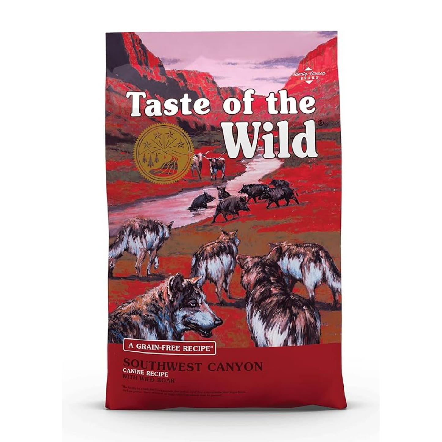 Taste of the Wild Grain Free High Protein Real Meat Recipe Southwest Canyon Premium Dry Dog Food