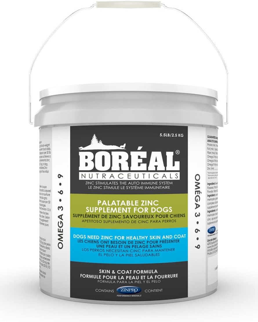 BOREAL ZINC SUPPLEMENT POWDER FOR DOGS 5.5 lb