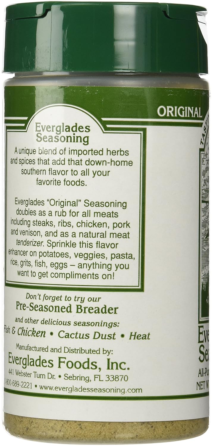 Everglades Seasoning All Purpose Original Spice 16 oz (1lb) Shaker Bottle